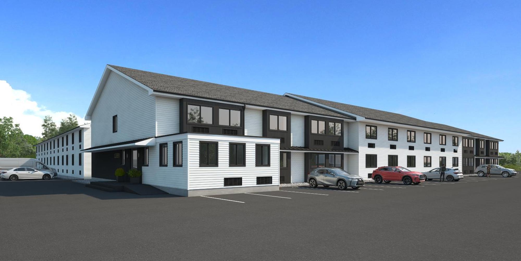 Hotel Super 8 By Wyndham Portland/Westbrook Area Exterior foto